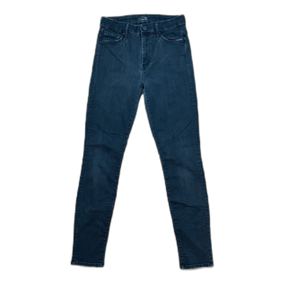 MOTHER Denim Black High Waisted Looker Not Guilty Jeans Pants   Women's Size 27 - Picture 1 of 10